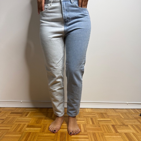 Duo Toned Jeans - Picture 3 of 5